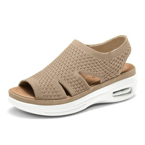 Mysoft Women's Slip-On Air Cushion Walking Sandals: $32.98 Mysoft Women's Slip-On Air Cushion Walking Sandals: $32.98