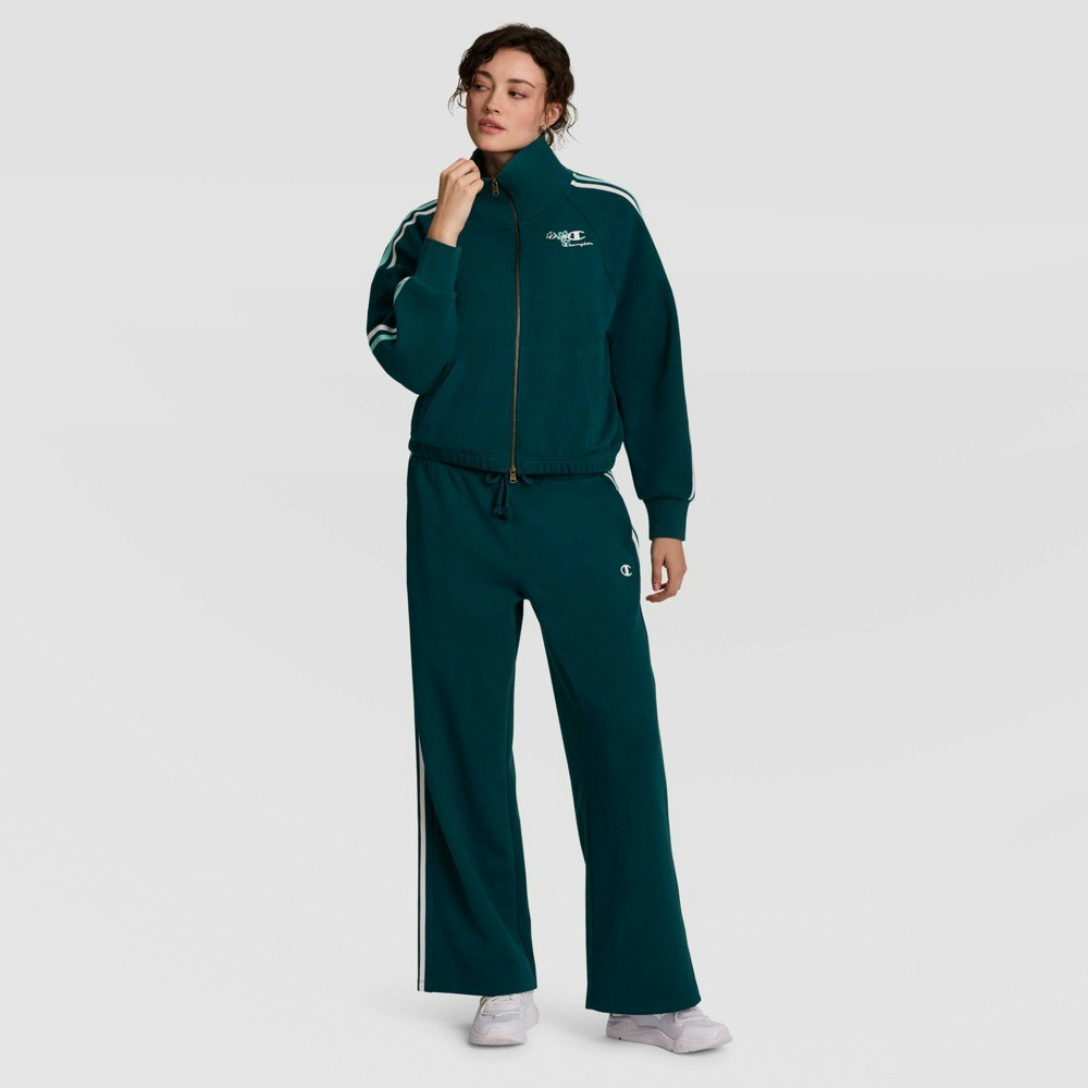 Champion Women's Cloud Pique Wide Leg Track Pants: $40 Champion Women's Cloud Pique Wide Leg Track Pants: $40