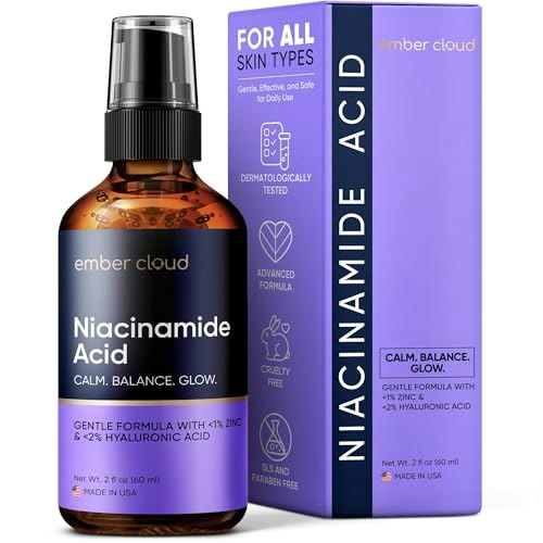 Ember Cloud 10% Niacinamide and 1% Zinc Face Serum 2-oz.: $5.94 Ember Cloud 10% Niacinamide and 1% Zinc Face Serum 2-oz.: $5.94
