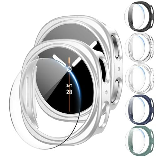 Jerxun Samsung Galaxy Watch 9/8 40mm Screen Protector and Case 10-Pack: $7.94 Jerxun Samsung Galaxy Watch 9/8 40mm Screen Protector and Case 10-Pack: $7.94