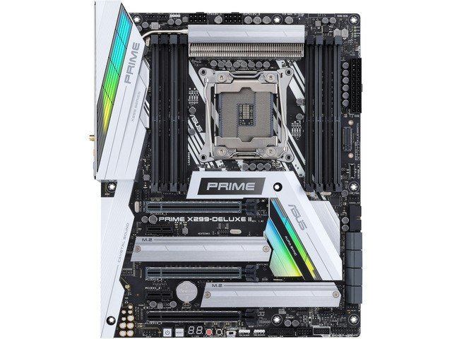 Asus Prime X299-Deluxe II LGA 2066 ATX Motherboard: $483.14
