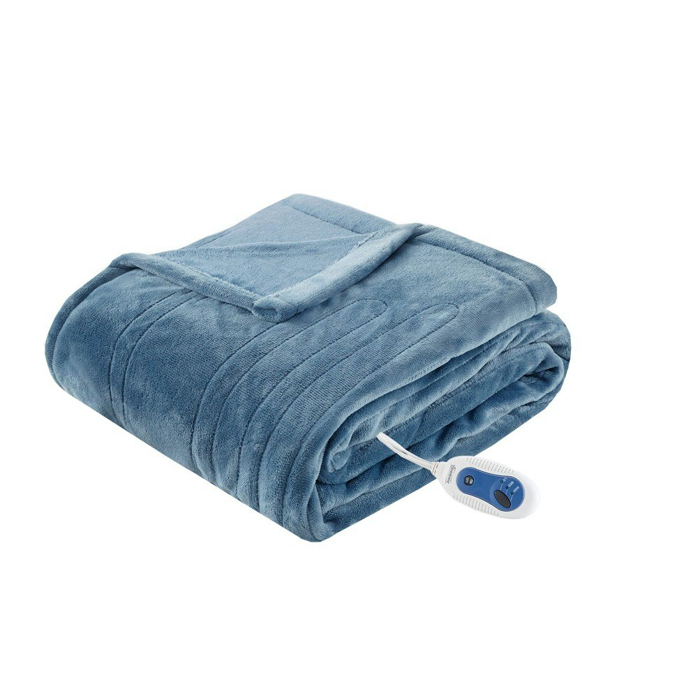 Beautyrest 60"x70" Electric Heated Plush Throw Blanket: $44.49 Beautyrest 60"x70" Electric Heated Plush Throw Blanket: $44.49