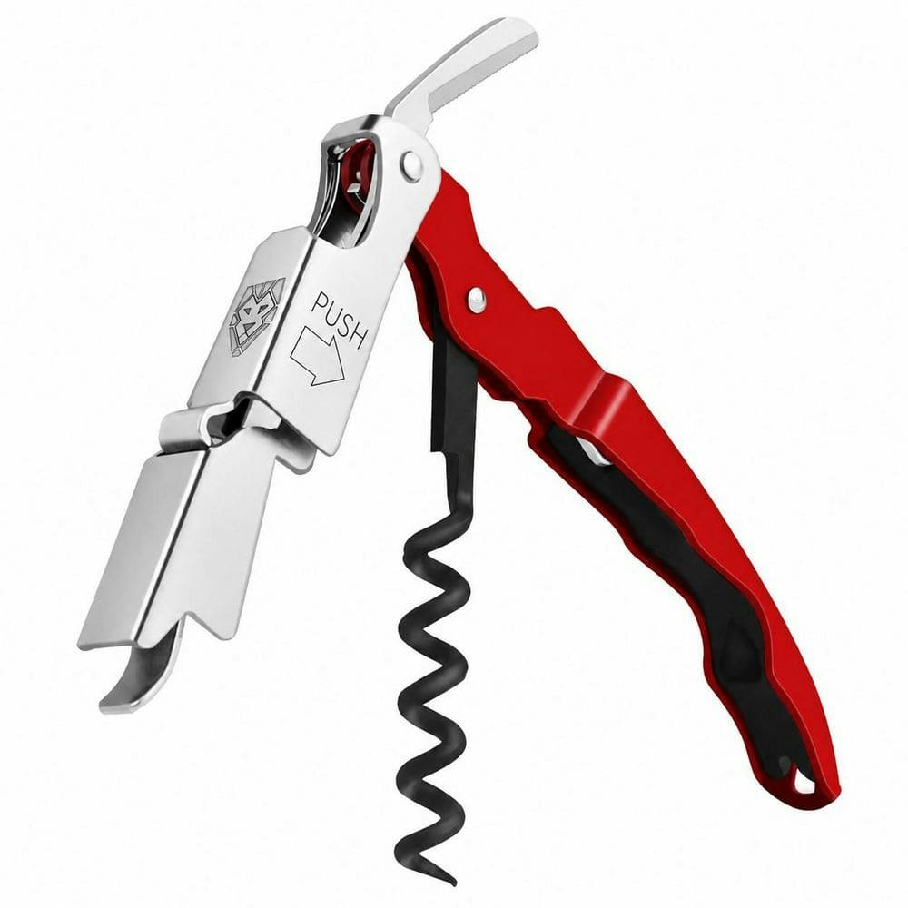 Double-Hinged Stainless Steel Waiter's Corkscrew: $54.21 Double-Hinged Stainless Steel Waiter's Corkscrew: $54.21