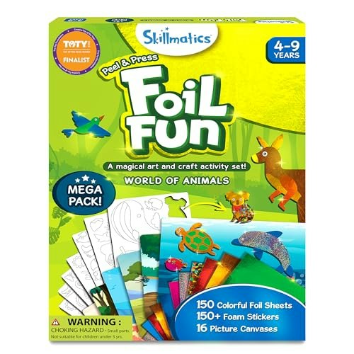 Skillmatics Foil Fun Animals Mega Pack: $14.99