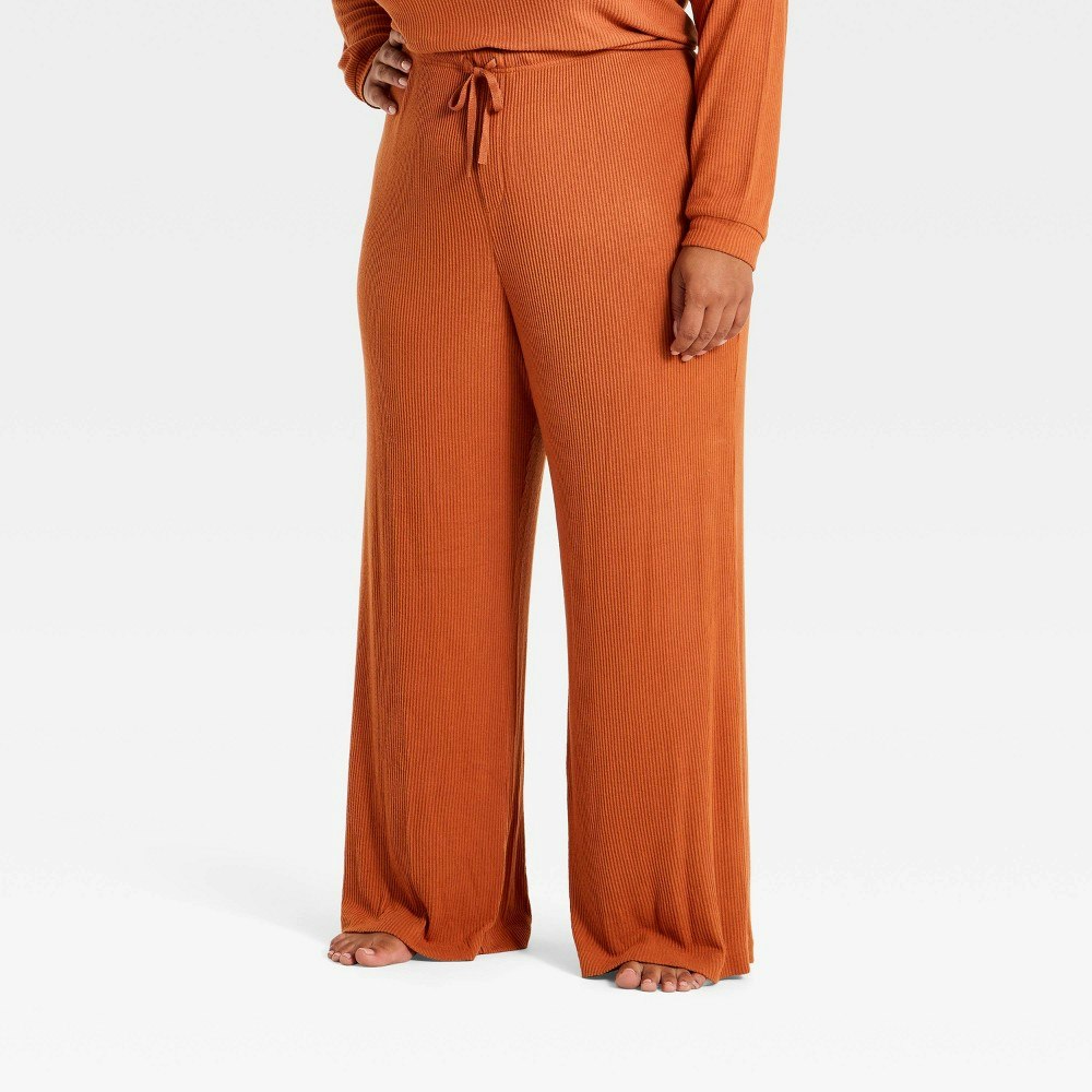 Auden Women's Ribbed Wide-Leg Pants: $25 Auden Women's Ribbed Wide-Leg Pants: $25