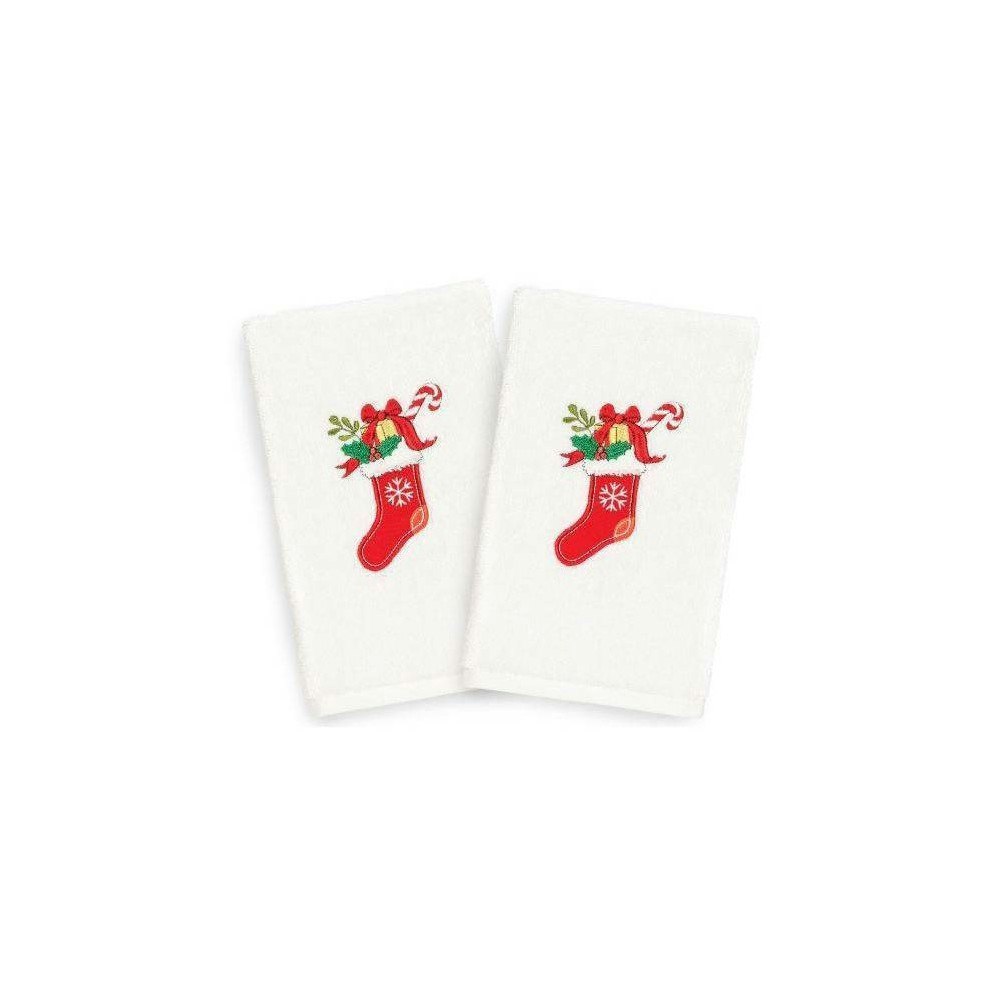 Linum Home Textiles Holiday Stocking Hand Towel 2-Pack: $30.99 Linum Home Textiles Holiday Stocking Hand Towel 2-Pack: $30.99