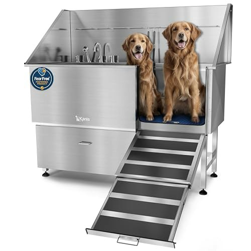 Kanis Stainless Steel Professional Dog Washing Station: $1,444 Kanis Stainless Steel Professional Dog Washing Station: $1,444