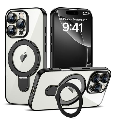 Etpesok iPhone 16 Pro Clear Case with Stand: $25.49 Etpesok iPhone 16 Pro Clear Case with Stand: $25.49