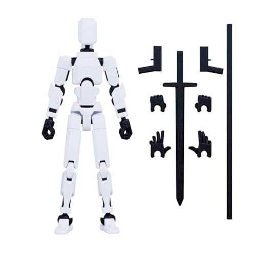 MerryXD T13 3D-Printed Multi-Jointed Action Figure: $5.94 MerryXD T13 3D-Printed Multi-Jointed Action Figure: $5.94