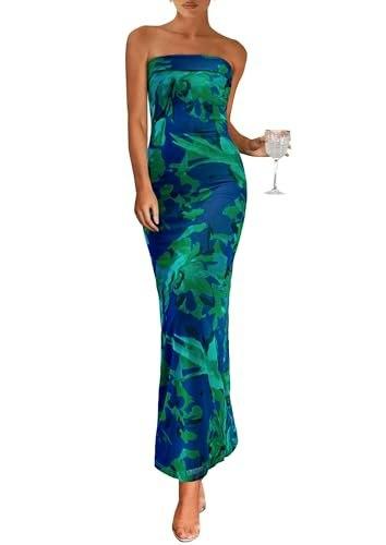 Prettygarden Women's Floral Strapless Summer Dress: $26.82 Prettygarden Women's Floral Strapless Summer Dress: $26.82