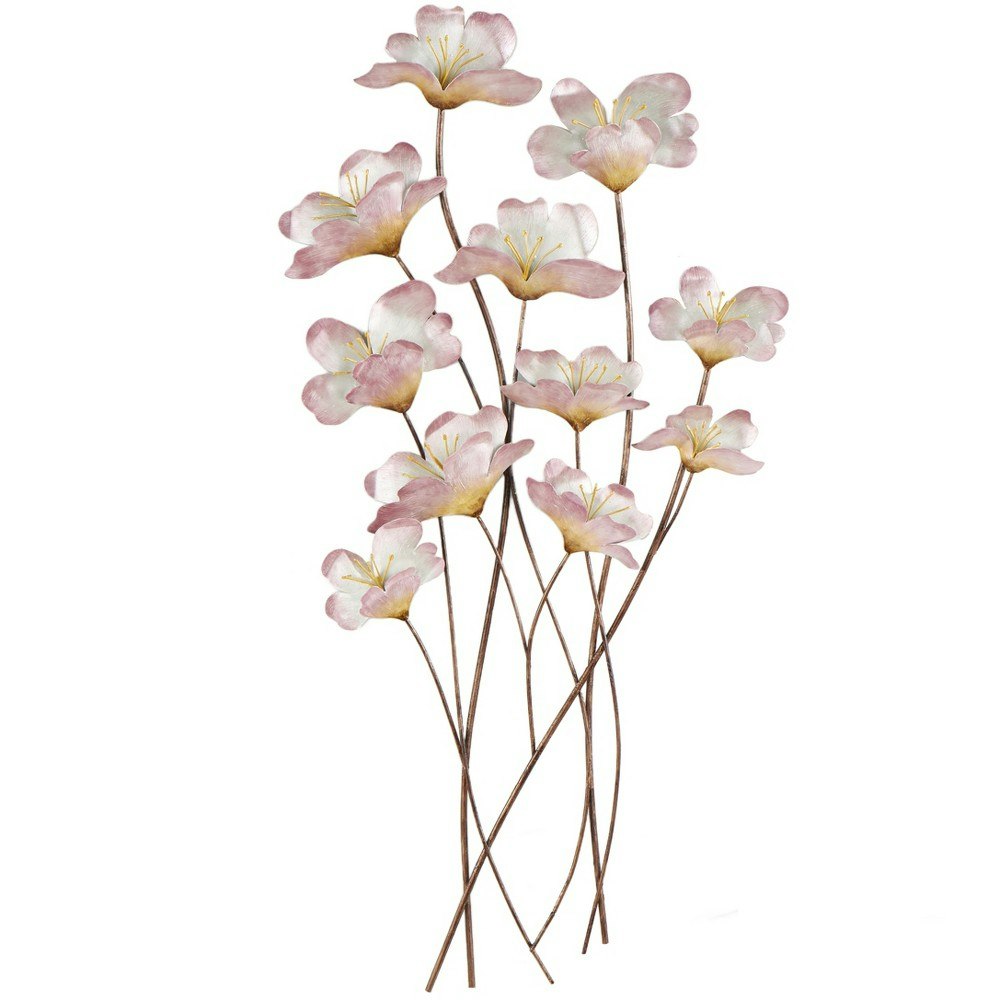 Olivia & May Metal Floral Wall Decor: $69.99 Olivia & May Metal Floral Wall Decor: $69.99