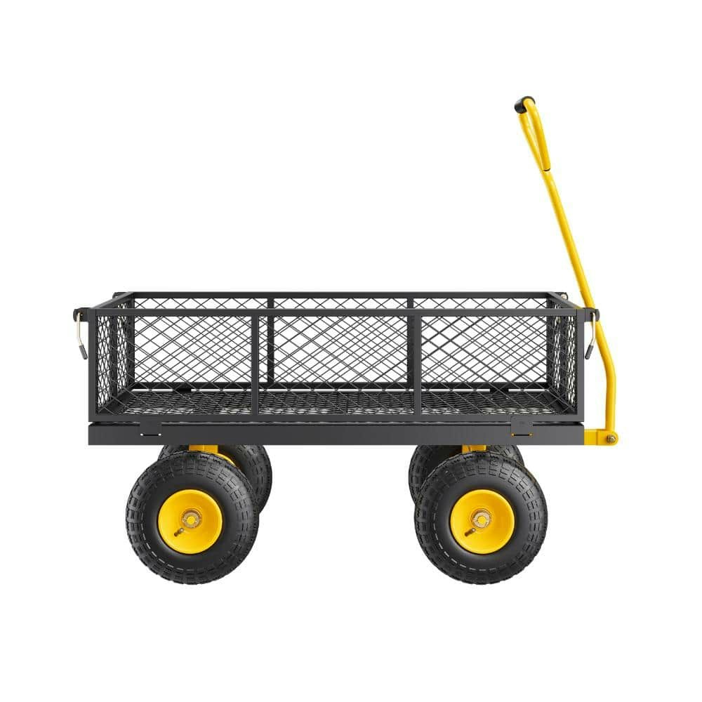 900-Pound Metal Garden Cart with 10-Inch Tires: $162 900-Pound Metal Garden Cart with 10-Inch Tires: $162