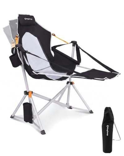 KingCamp Camping Chair with Footrest: $109.98 KingCamp Camping Chair with Footrest: $109.98