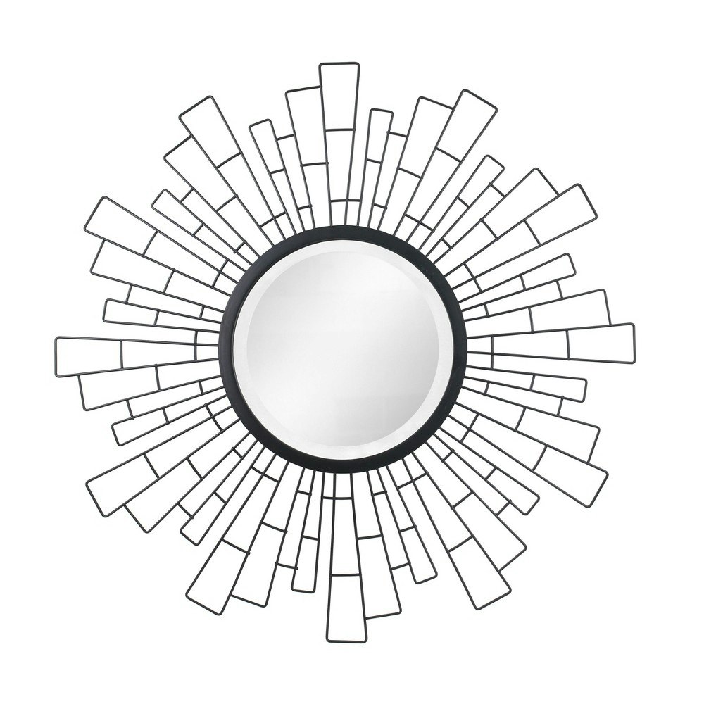 Stonebriar Collection 23.5-Inch Metal Geometric Sunburst Decorative Wall Mirror: $58.99 Stonebriar Collection 23.5-Inch Metal Geometric Sunburst Decorative Wall Mirror: $58.99