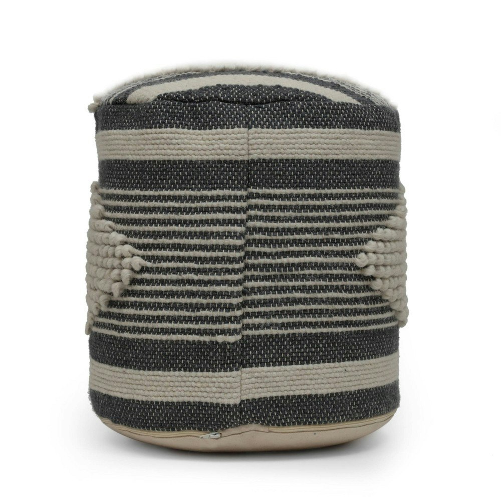 Christopher Knight Home Lucknow Boho Handcrafted Fabric Cylinder Pouf: $69.99 Christopher Knight Home Lucknow Boho Handcrafted Fabric Cylinder Pouf: $69.99