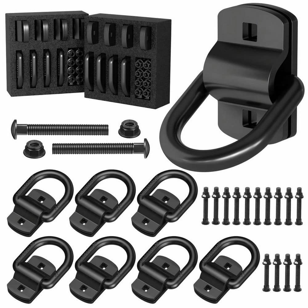 1/2-Inch Steel D-Ring Tie-Down Anchors 8-Pack: $123.23 1/2-Inch Steel D-Ring Tie-Down Anchors 8-Pack: $123.23