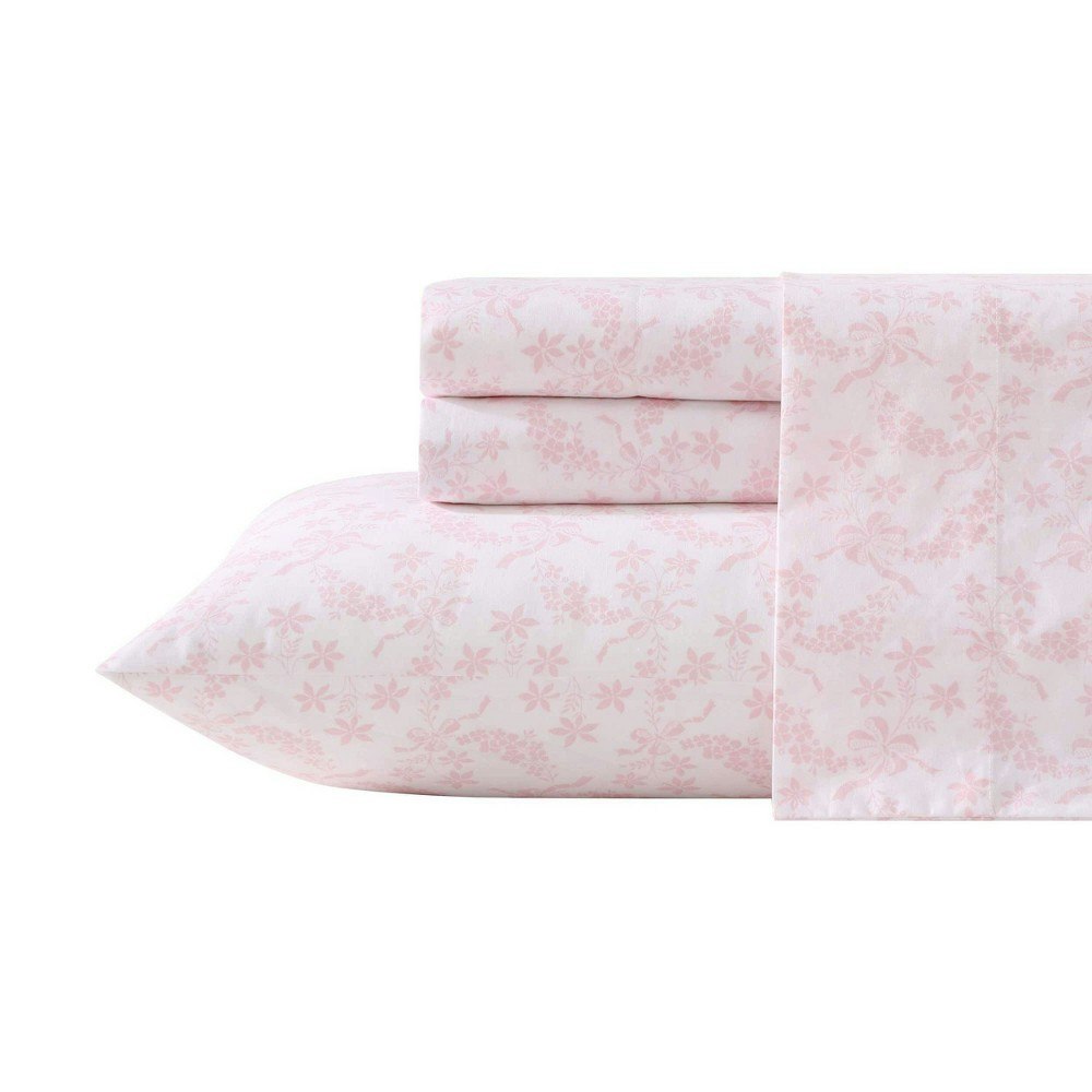 Laura Ashley King Antoinette Flannel Sheet Set: $89.99 Laura Ashley King Antoinette Flannel Sheet Set: $89.99