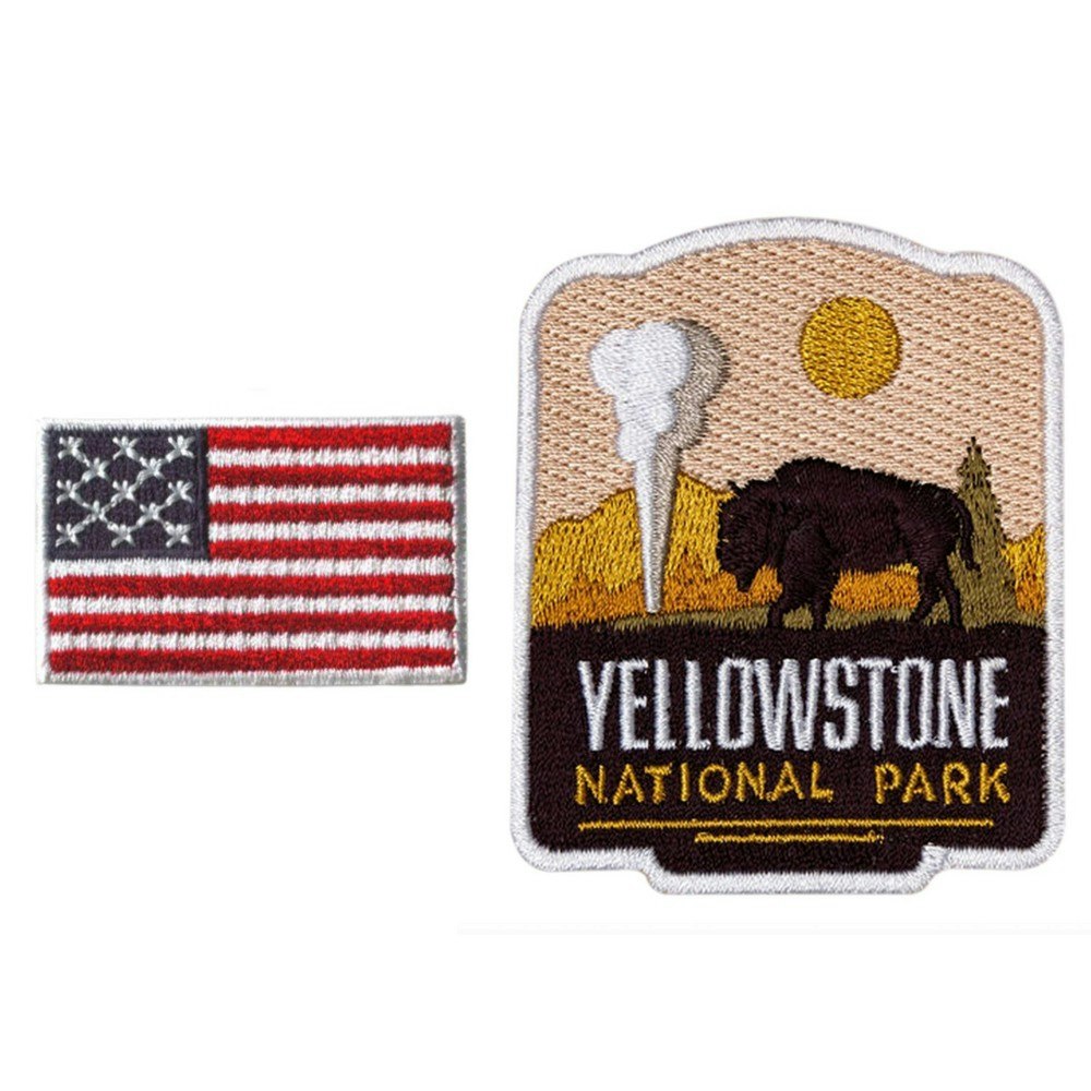 Hedi-Pack Yellowstone and USA Flag Patch 2-Pack: $14.39 Hedi-Pack Yellowstone and USA Flag Patch 2-Pack: $14.39