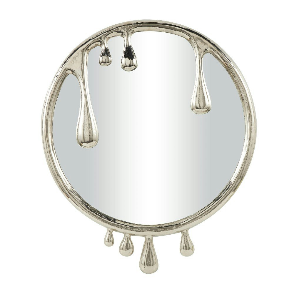 43" x 36" Aluminum Abstract Drip Wall Mirror: $358.99 43" x 36" Aluminum Abstract Drip Wall Mirror: $358.99