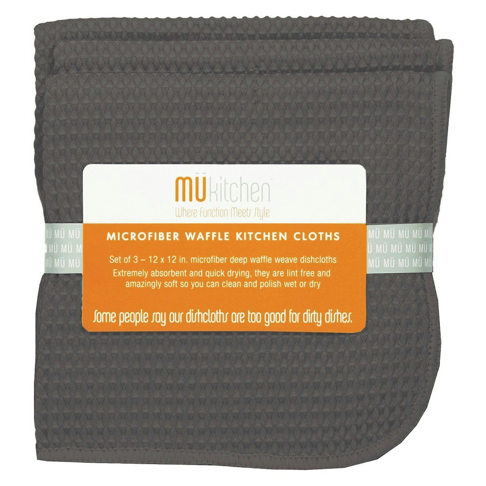 MU Kitchen Waffle Microfiber Dish Cloths 3-Pack: $17.99 MU Kitchen Waffle Microfiber Dish Cloths 3-Pack: $17.99