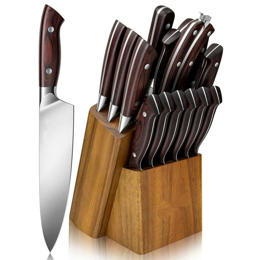 16-Piece Knife Set with Block: $335.53 16-Piece Knife Set with Block: $335.53