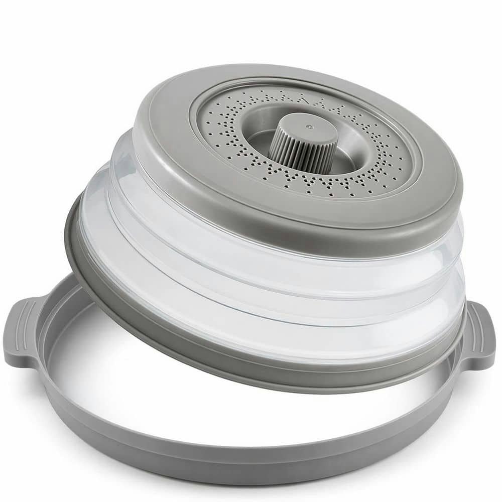 Collapsible Silicone Microwave Food Cover and Splatter Guard: $48.79 Collapsible Silicone Microwave Food Cover and Splatter Guard: $48.79