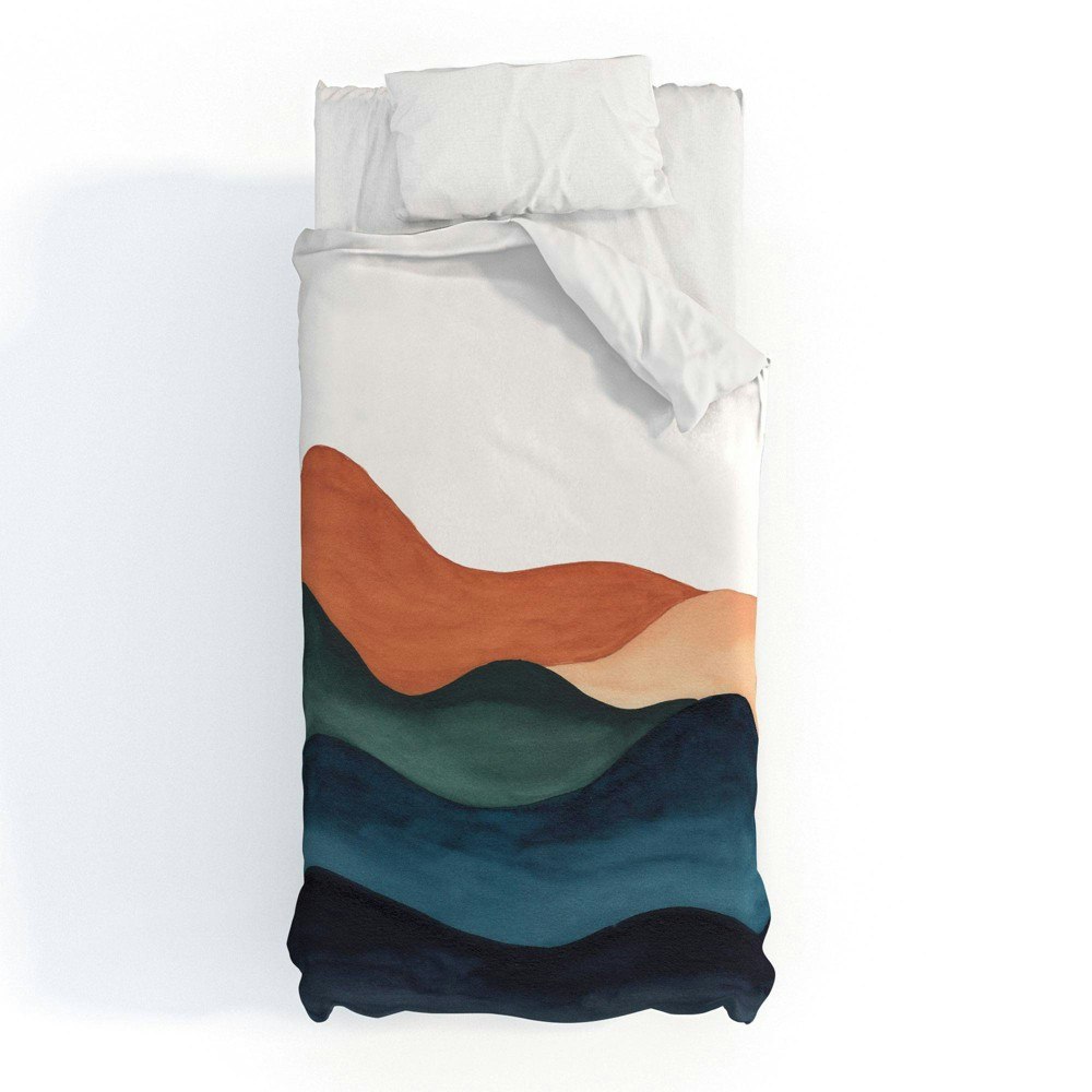 Deny Designs Kris Kivu Twin XL 2-Piece Duvet Set: $147.99 Deny Designs Kris Kivu Twin XL 2-Piece Duvet Set: $147.99