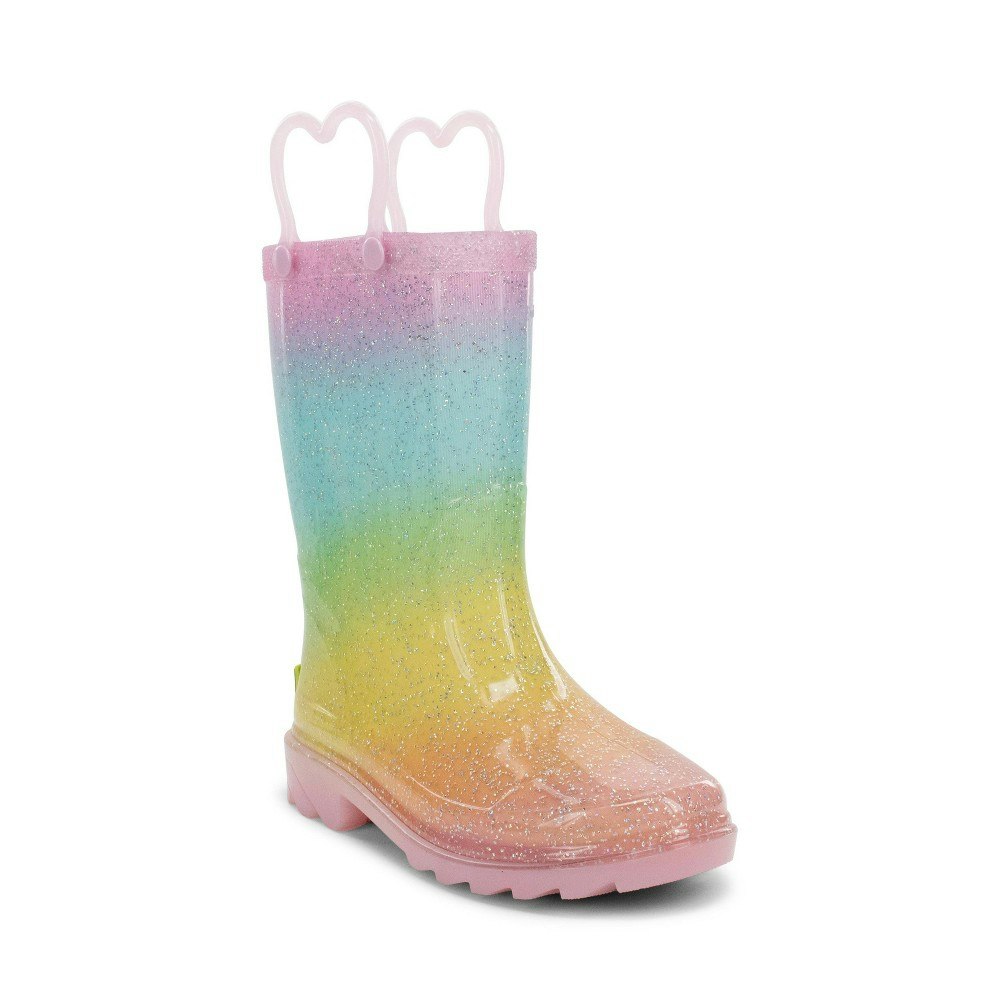 Western Chief Toddler Glitter Rainbow Rain Boots: $30 Western Chief Toddler Glitter Rainbow Rain Boots: $30