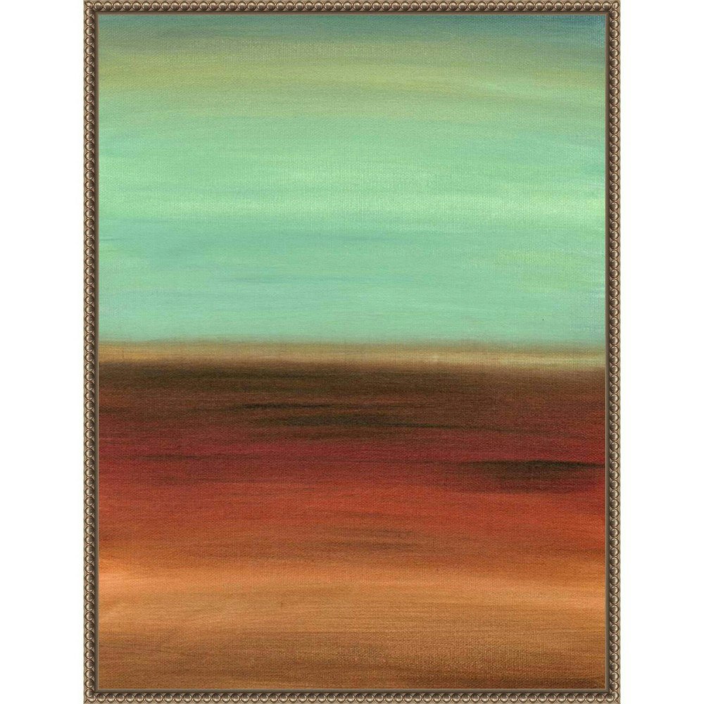 Amanti Art Geologic Sequence I 23"x30" Framed Lithograph on Canvas: $124.99