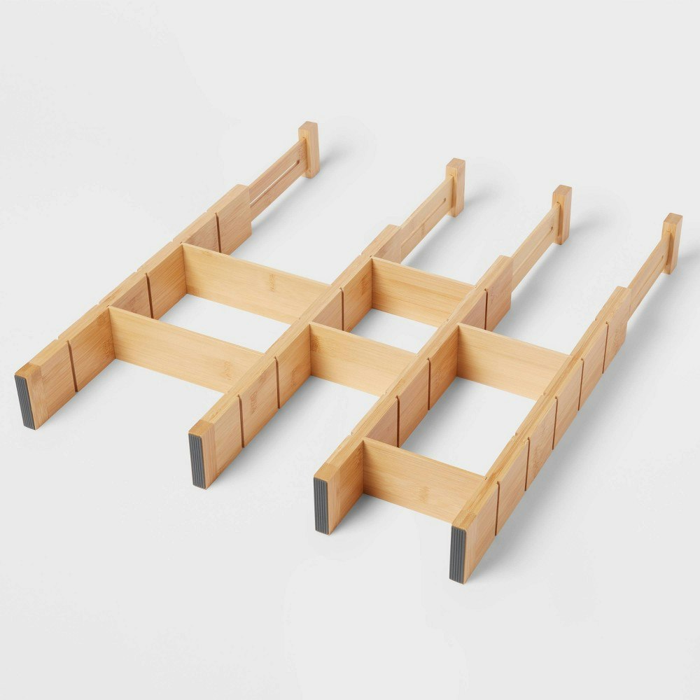 Brightroom Natural Expandable Drawer Dividers 4-Pack: $24