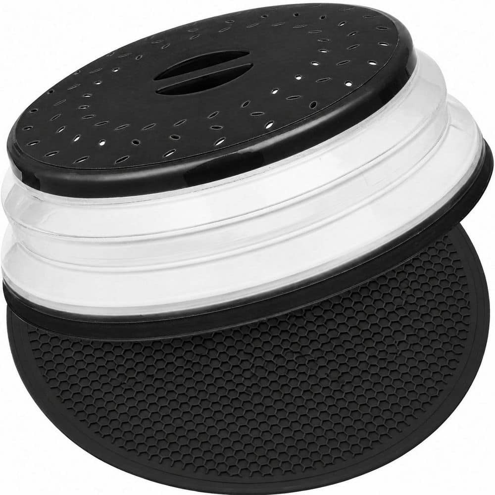 12-Inch Collapsible Silicone Microwave Splatter Guard and Mat: $51.09 12-Inch Collapsible Silicone Microwave Splatter Guard and Mat: $51.09