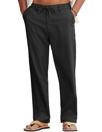 Coofandy Men's Cotton Linen Pants: $26.98 Coofandy Men's Cotton Linen Pants: $26.98