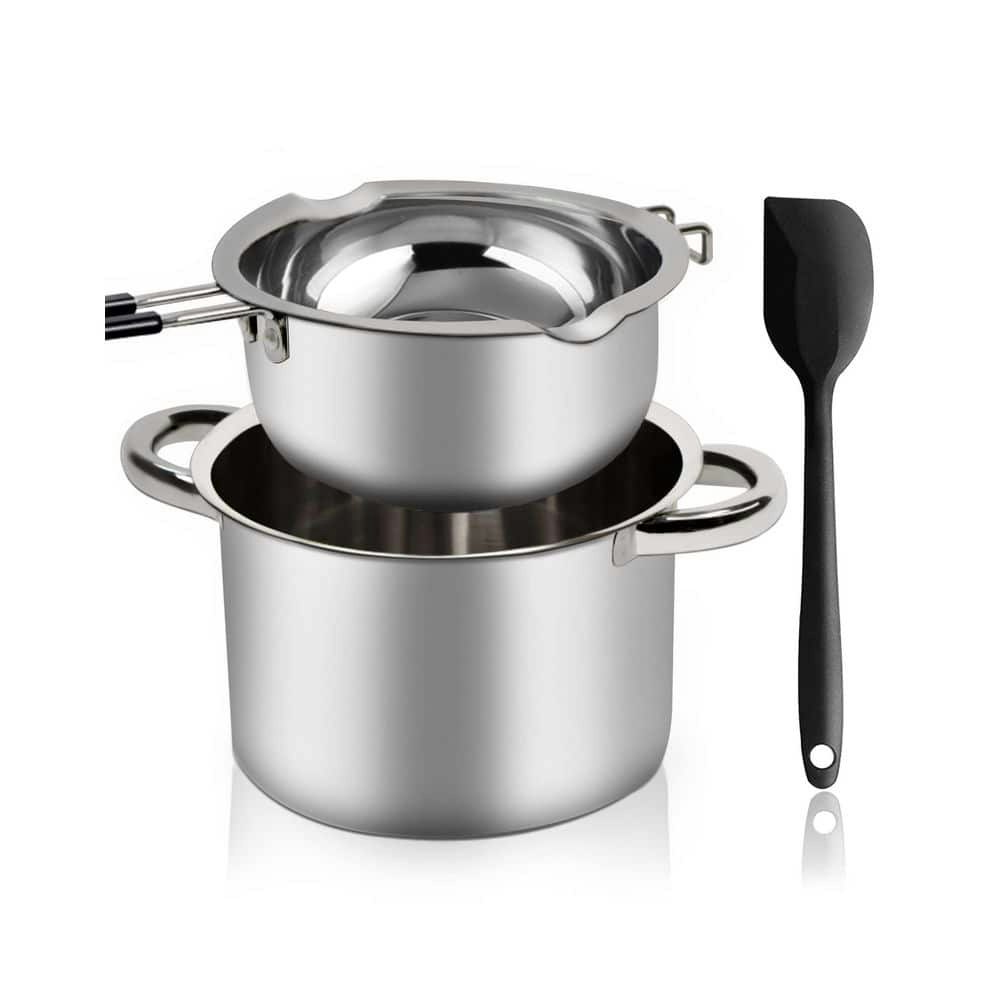 Stainless Steel Double Boiler Pot Set 2-Piece: $72.66