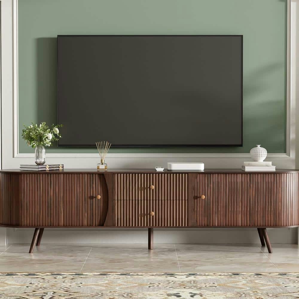 70-Inch Mid-Century TV Stand: $332.80