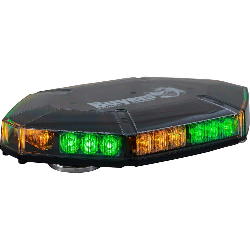 Amber and Green Hexagonal 30 LED Mini Light Bar: $313.59