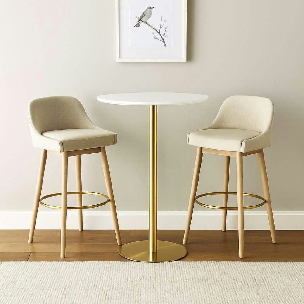 Rely 42-Inch Round Bar Height Table: $1,208 Rely 42-Inch Round Bar Height Table: $1,208