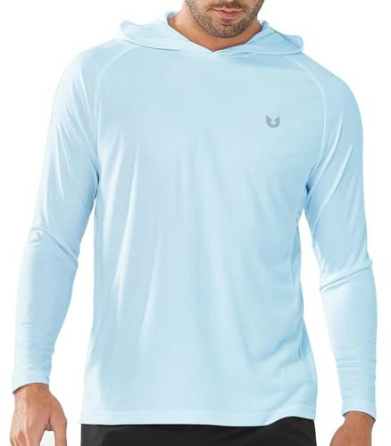 Northyard Men's UPF 50+ Long Sleeve Sun Hoodie: $19.99 Northyard Men's UPF 50+ Long Sleeve Sun Hoodie: $19.99