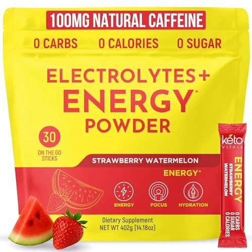 Electrolyte Energy Drink Powder Packets 30-Count: $27.99 Electrolyte Energy Drink Powder Packets 30-Count: $27.99