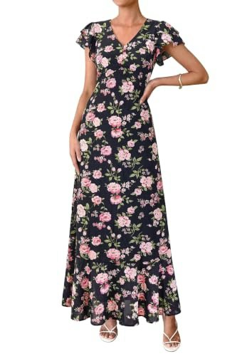 Prettygarden Women's Summer Boho Floral Maxi Dress: $39.94 Prettygarden Women's Summer Boho Floral Maxi Dress: $39.94