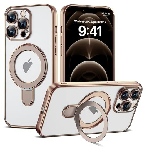 Etpesok Clear Case for iPhone 12 Pro Max with Stand: $25.49 Etpesok Clear Case for iPhone 12 Pro Max with Stand: $25.49