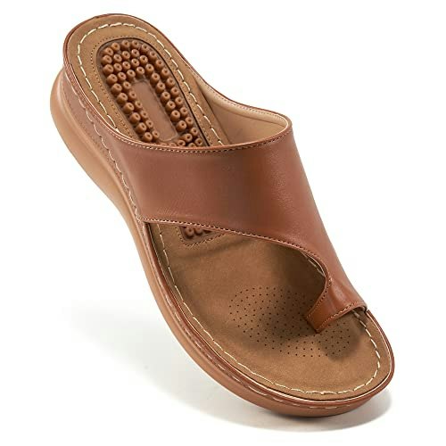 Aomigoct Women's Orthopedic Wedge Sandals: $25.88 Aomigoct Women's Orthopedic Wedge Sandals: $25.88