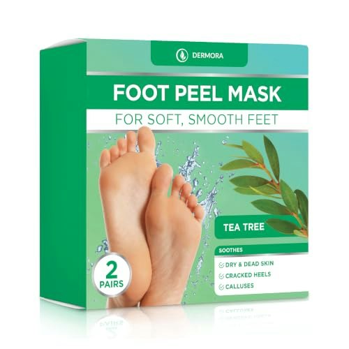 Dermora Foot Peel Mask 2-Pack: $16.99 Dermora Foot Peel Mask 2-Pack: $16.99