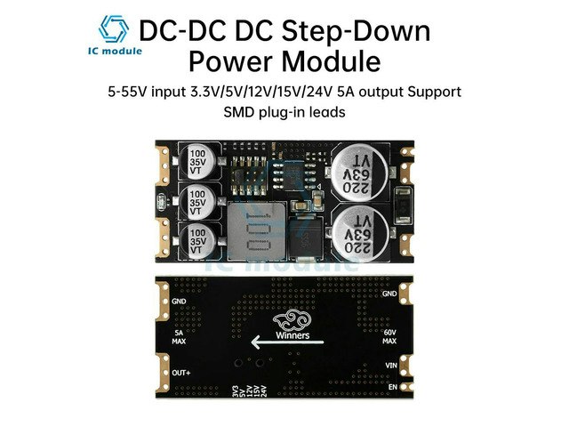 Mini DC-DC Step-Down Buck Converter Module: $16.38 Mini DC-DC Step-Down Buck Converter Module: $16.38