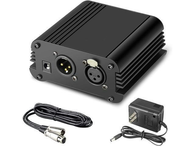 Bucier 48V Phantom Power Supply with XLR Microphone Cable: $57.89 Bucier 48V Phantom Power Supply with XLR Microphone Cable: $57.89