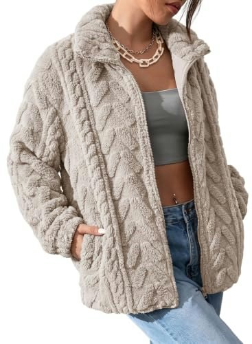 Dokotoo Women's Fleece Zip Jacket: $31.99 Dokotoo Women's Fleece Zip Jacket: $31.99