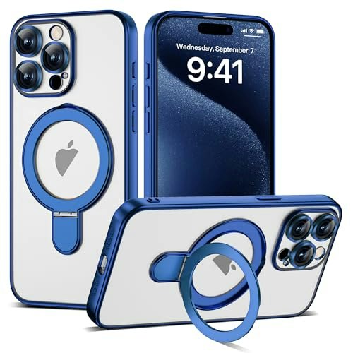 Etpesok iPhone 15 Pro Max Clear Case with Stand: $25.49 Etpesok iPhone 15 Pro Max Clear Case with Stand: $25.49