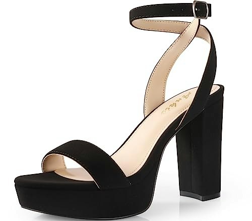Ankis Women's 4-Inch Chunky Platform Heels: $37.98 Ankis Women's 4-Inch Chunky Platform Heels: $37.98