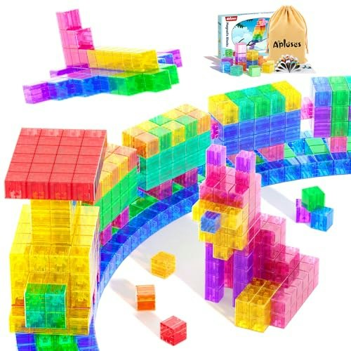Apluses 45-Piece Magnetic Building Blocks: $19.69