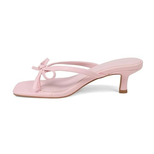 Mattiventon Kitten Heel Flip Flops with Bow: $39.98 Mattiventon Kitten Heel Flip Flops with Bow: $39.98
