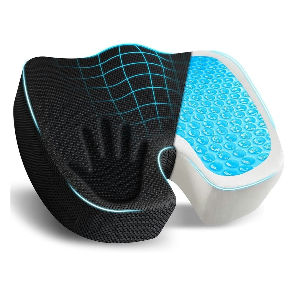 Evlive Cooling Memory Foam Seat Cushion: $22.09 Evlive Cooling Memory Foam Seat Cushion: $22.09